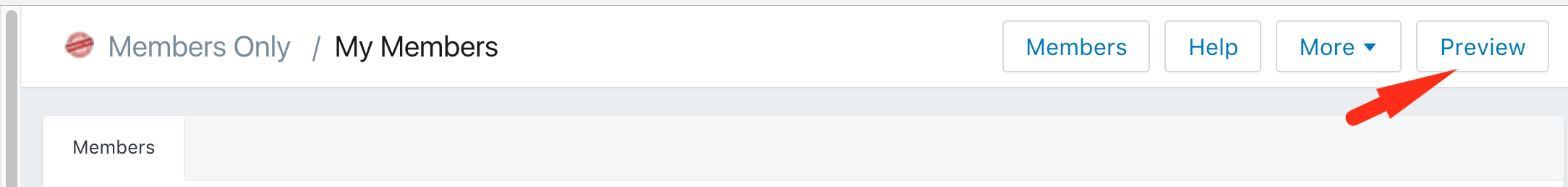 Preview Button